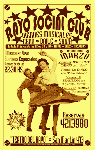 afiche de muestra